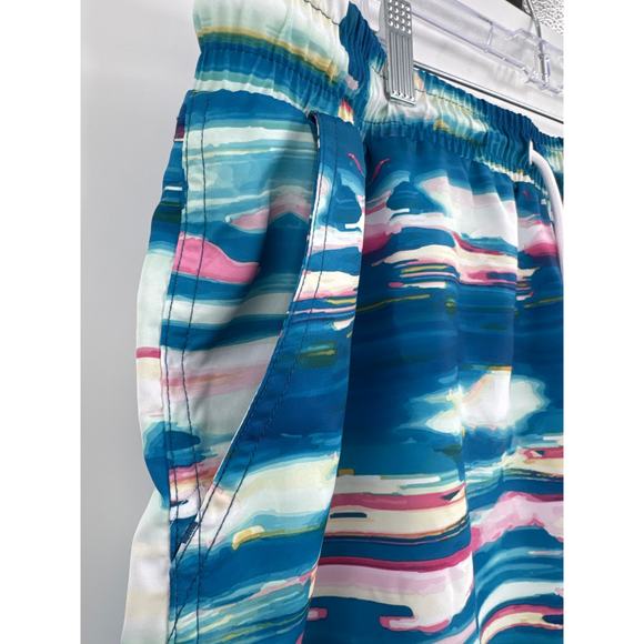 NWT CSG Swimming trunks elastic waistband & drawstring blue size 2XL - Picture 2 of 6